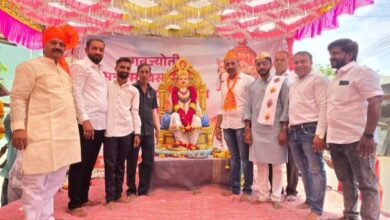 Photo of पंढरीत महात्मा बसवेश्वर यांची जयंती थाटात साजरी